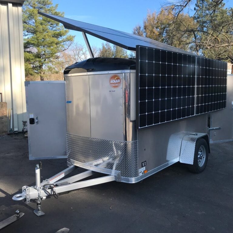 Standard MS-225 mobile solar generator.