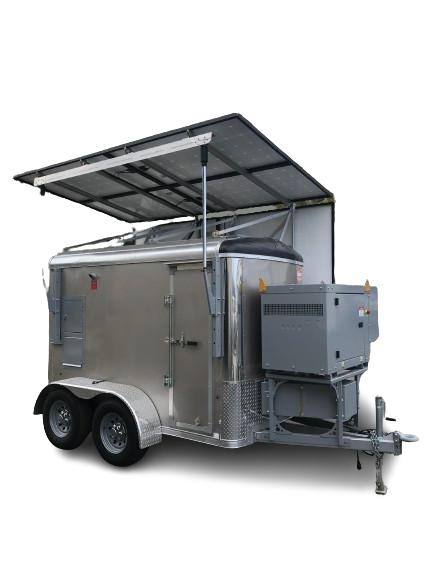 Shown with optional diesel generator