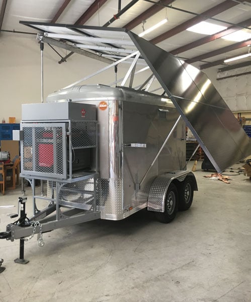Mobile Solar - MS-425 Solar Generator - Adjustable panels for portability Mobile Solar - MS-425 Solar Generator - Adjustable panels for portability