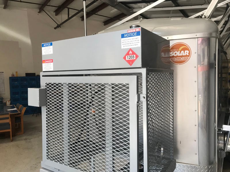 Mobile Solar - MS-432 Solar Generator - Optional Gas/Diesel Backup Integration Mobile Solar - MS-432 Solar Generator - Optional Gas/Diesel Backup Integration